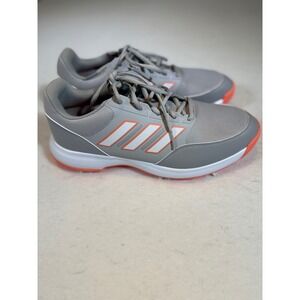 Adidas Women's Golf Shoes Size 7.5 Grey Coral BOA Lacing System